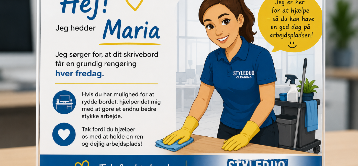 Når rengøring bliver et samarbejde – små initiativer der skaber stor værdi