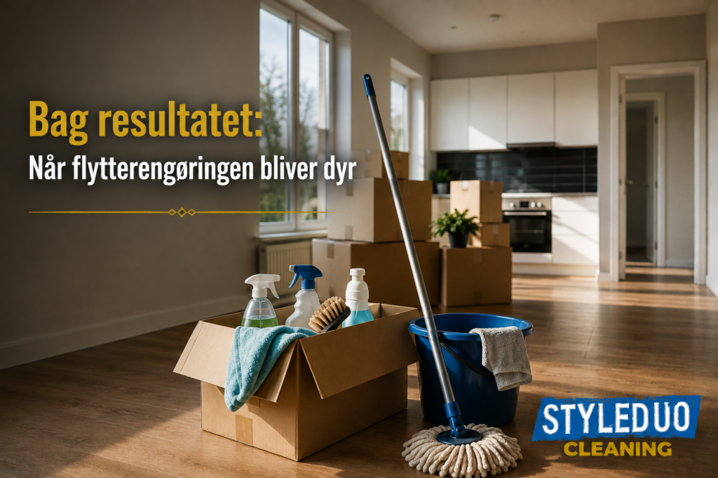 Bag resultatet: Når flytterengøringen bliver dyr