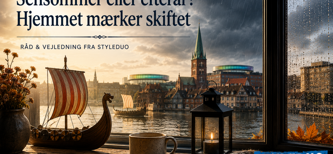 Sensommer eller efterår? Hjemmet mærker skiftet